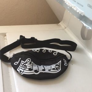 Music-themed fanny pack